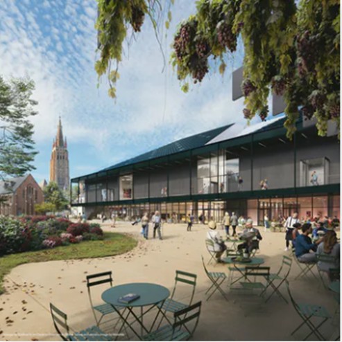 De nieuwe kunsthal BRUSK als toonbeeld van de culturele transformatie van Brugge